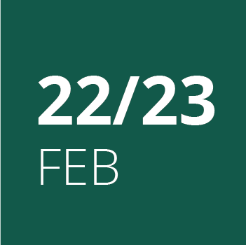 22 /23 FEBRERO 22 /23 FEBRERO