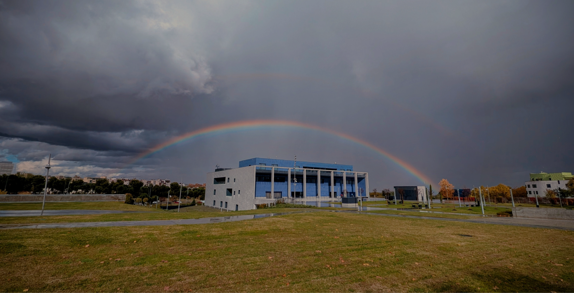 El campus de la Universidad en Madrid