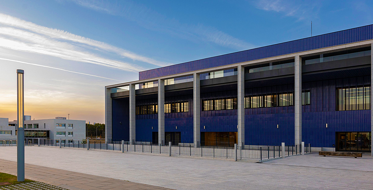 El campus de la Universidad en Madrid